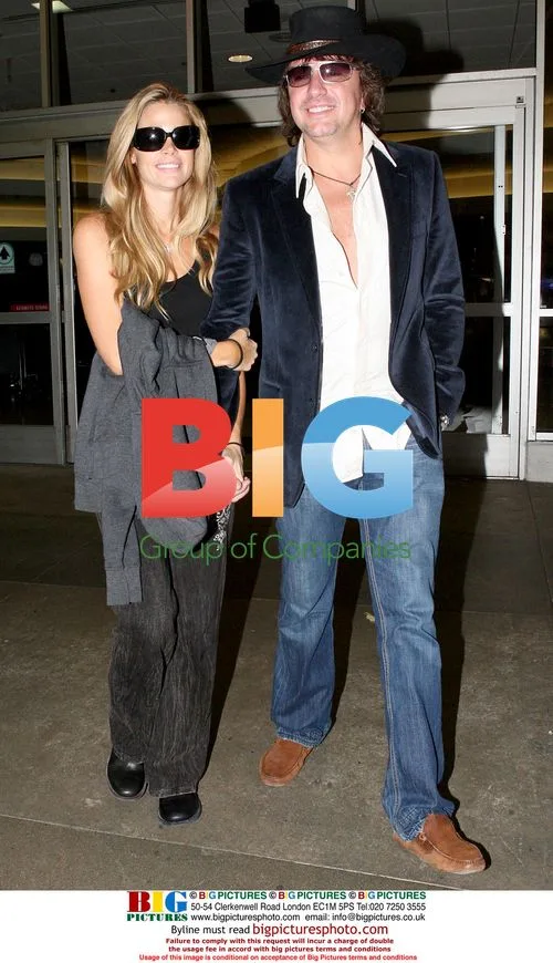 Denise Richards and Richie Sambora Arrive in LA