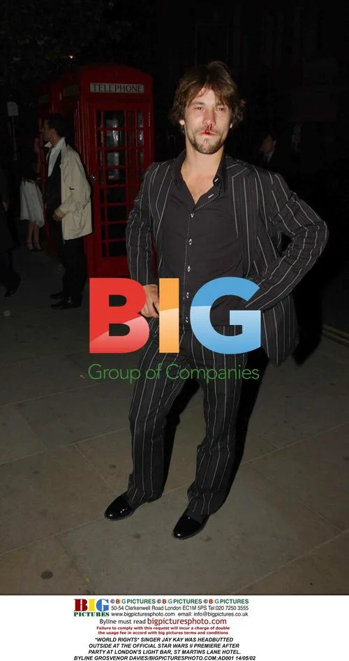 Singer Jay Kay Headbutted at Star Wars Premiere Party