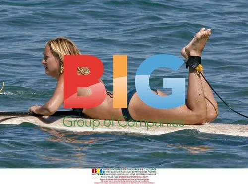 Kate Hudson Gives Son Surf Lesson