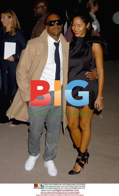 Kanye West and Alexis at Marc Jacobs Fashion Show