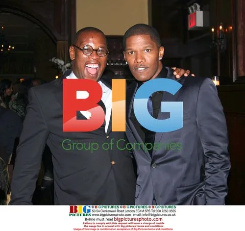 Andre Harrell & Jamie Foxx at Fashion Rocks Party