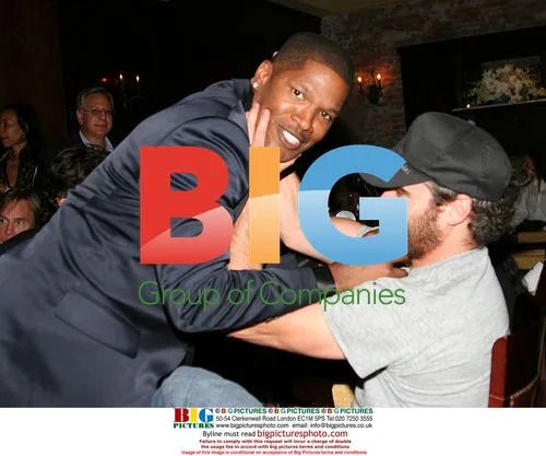 Jamie Foxx & Joaquin Phoenix at Fashion Rocks After Party