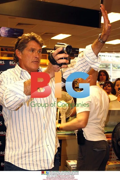 David Hasselhoff Book Signing