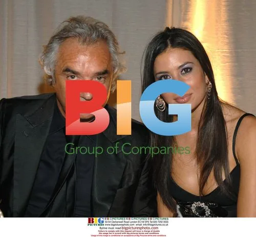 Flavio Briatore with girlfriend at Laureus party