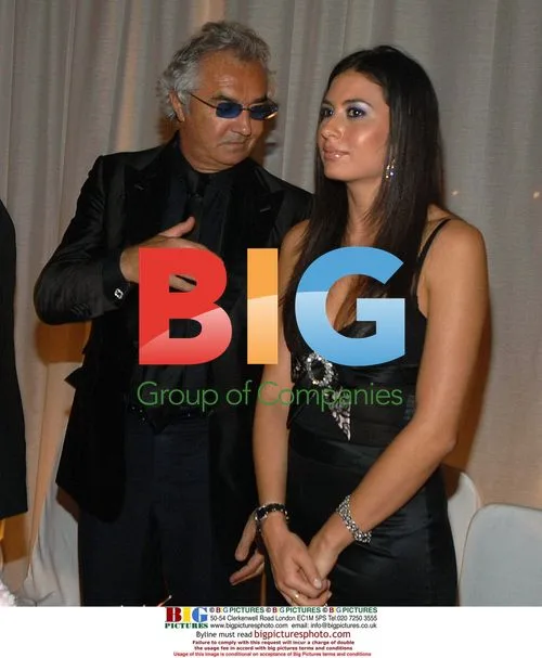 Flavio Briatore and Elisabella Gregoroci