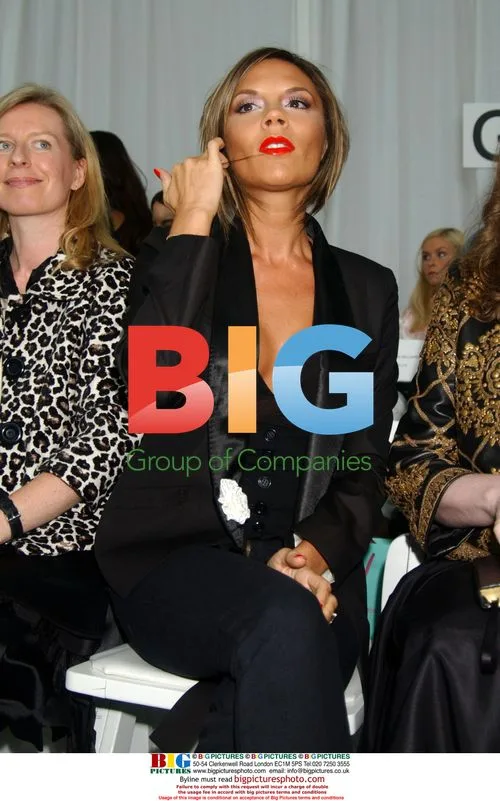 Victoria Beckham at Matthew Williamson Show