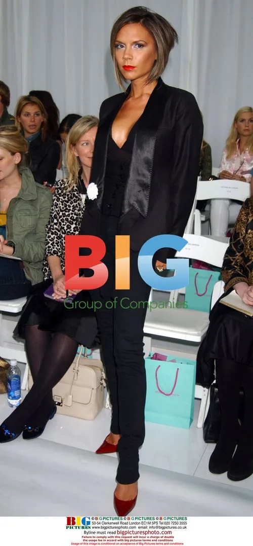 Victoria Beckham at Matthew Williamson Show