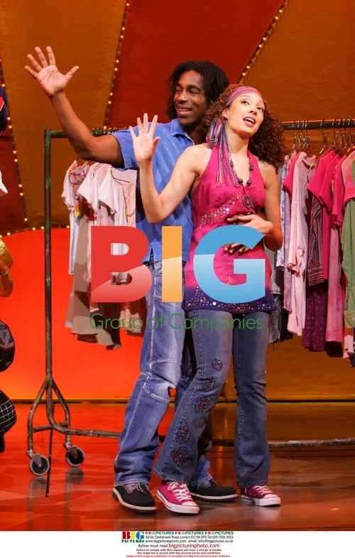 Dwayne Wint and Camilla Beeput in 'Daddy Cool' musical