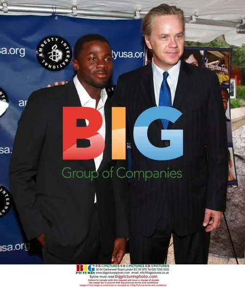 Derek Luke and Tim Robbins at 'Catch a Fire' Screening