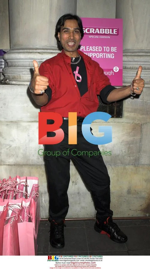 Shahbaz from Big Brother at Breakthrough Breast Cancer party