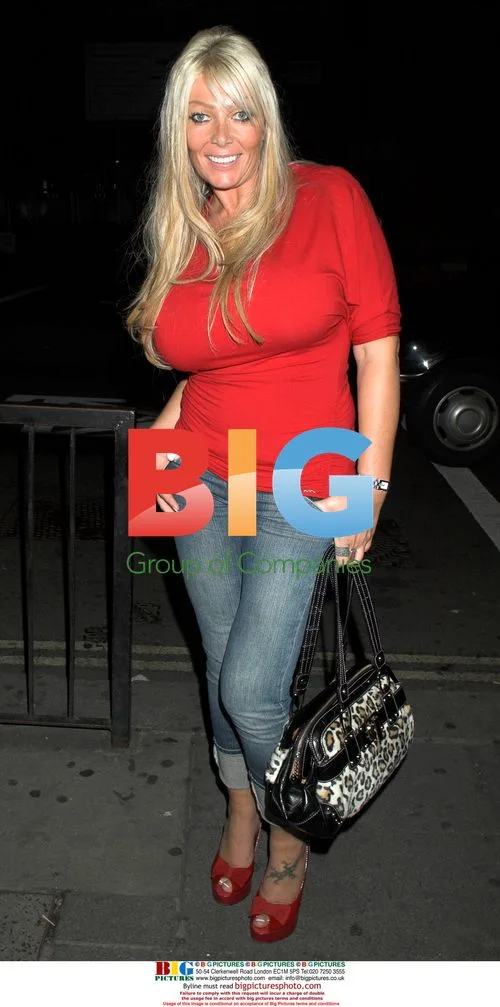 Lea from Big Brother at Pink Scrabble party