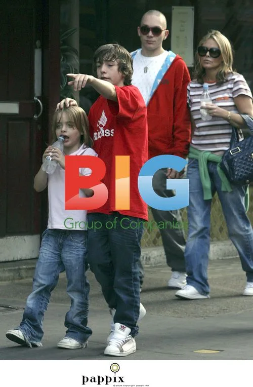 Patsy Kensit and Killa Kela enjoy family day out