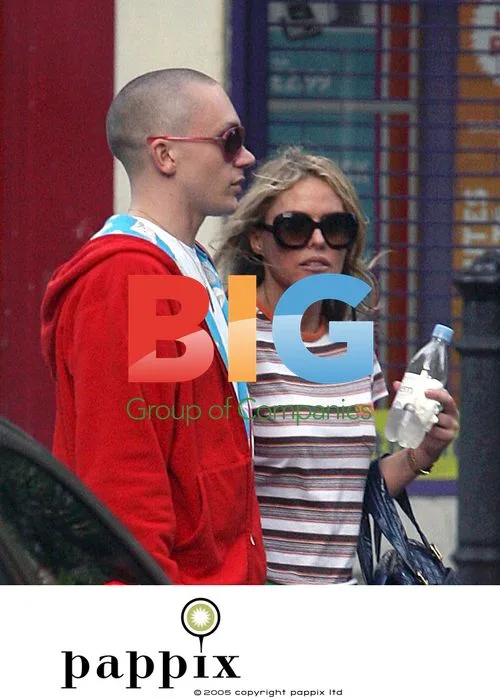 Patsy Kensit and boyfriend Killa Kela with her sons