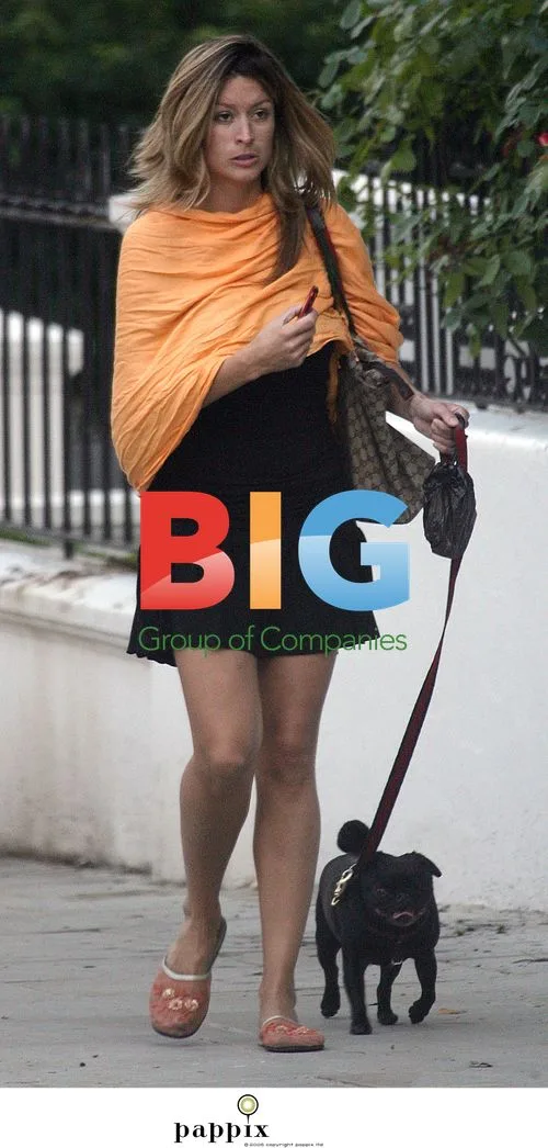 Rebecca Loos Steps Out Sans Bra