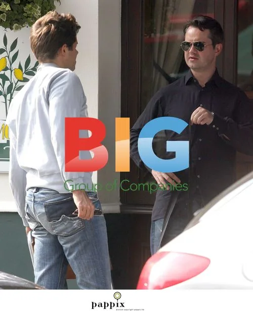 Jimmy Carr Getting Cozy with Friend