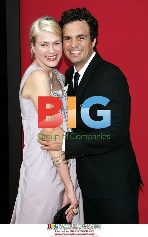Mark Ruffalo and Wife Sunrise at 'All The King's Men' Premiere