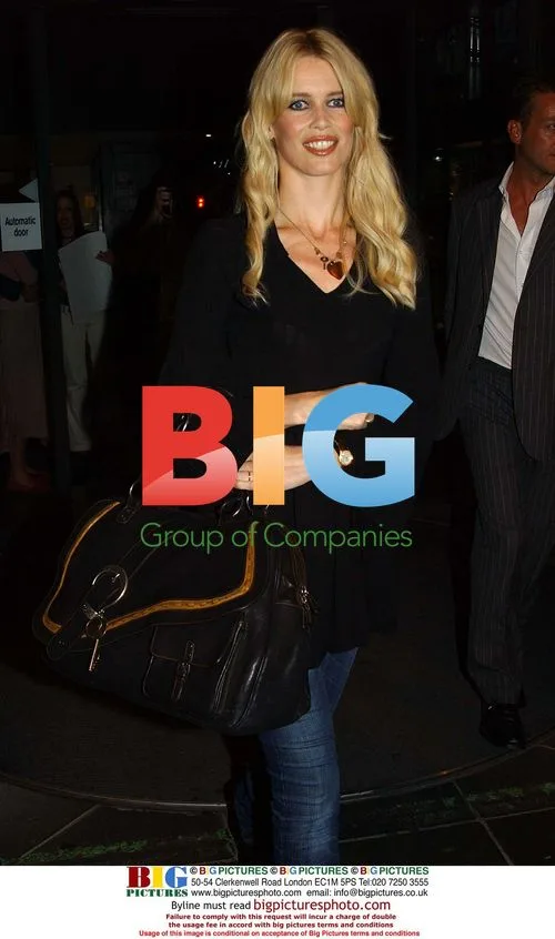 Claudia Schiffer on The Late Late Show