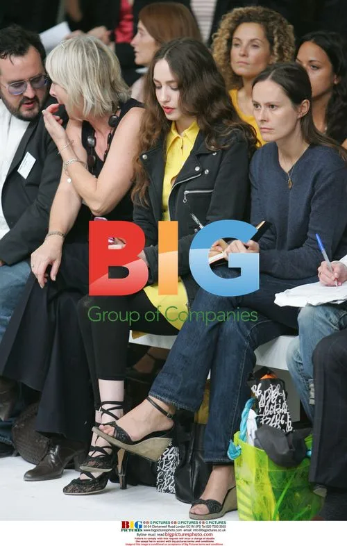 Elizabeth Jagger at Richard Nicoll Fashion Show