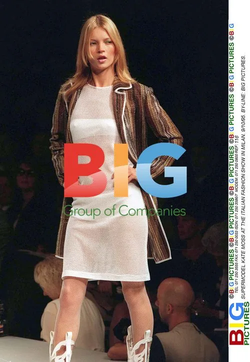 Kate Moss at Italian Fashion Show