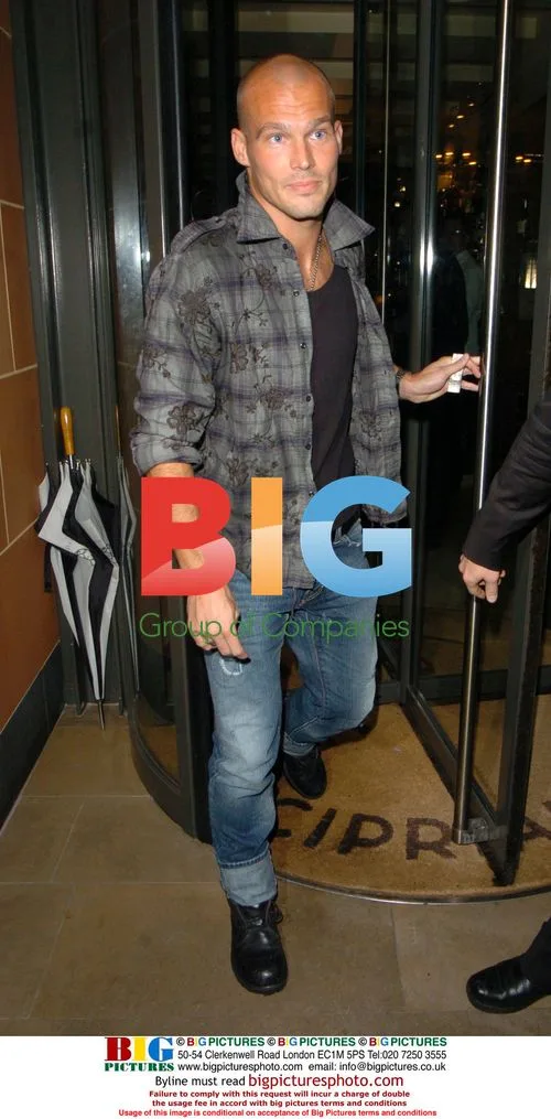 Freddie Ljungberg Out in London