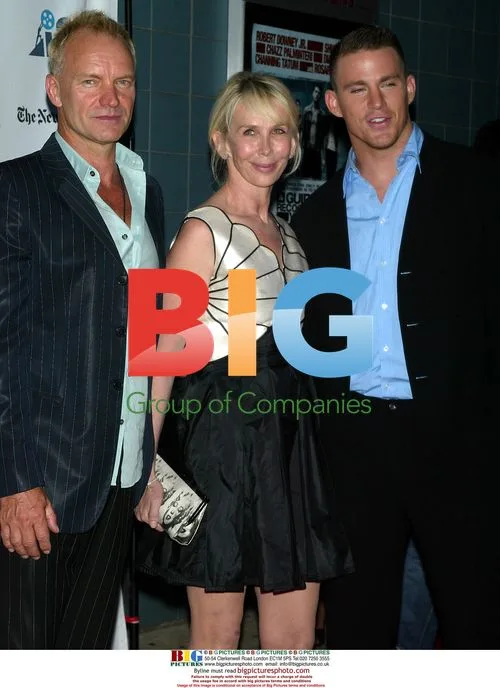 Sting, Trudie Styler and Channing Tatum at NYC Premiere