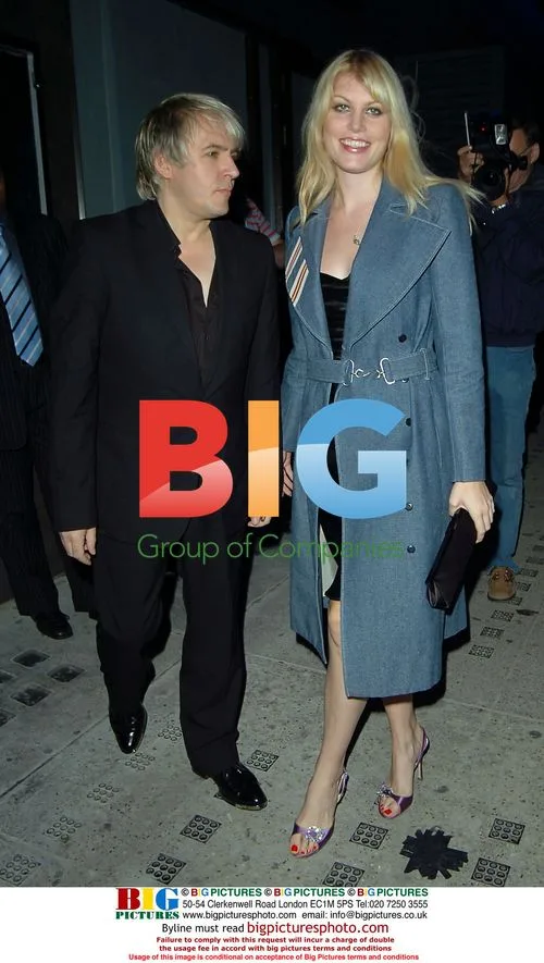 Nick Rhodes and Meredith Ostrom at Jimmy Choo Party