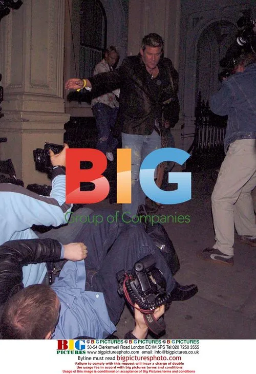 Jordan and Phil Turner leaving Boujis club