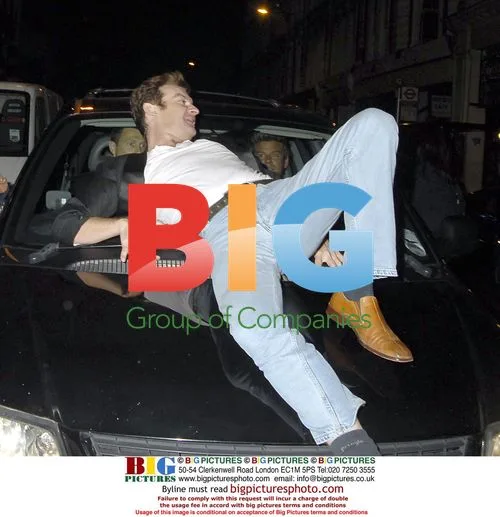Jordan and Phil Turner leaving Boujis club