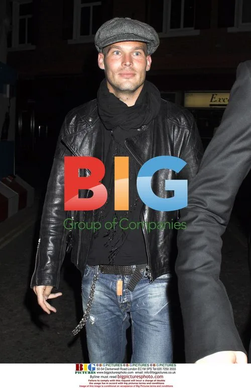Footballer Freddie Ljungberg leaving Cuckoo Club