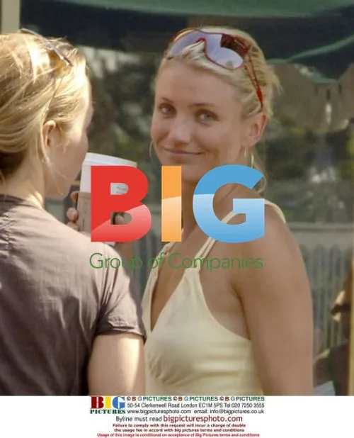 Cameron Diaz gets coffee in West Hollywood