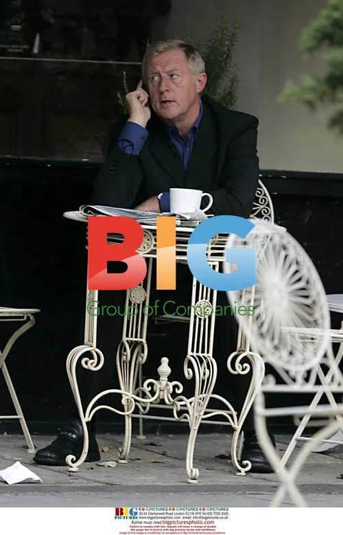 Chris Tarrant Drinks Coffee in London