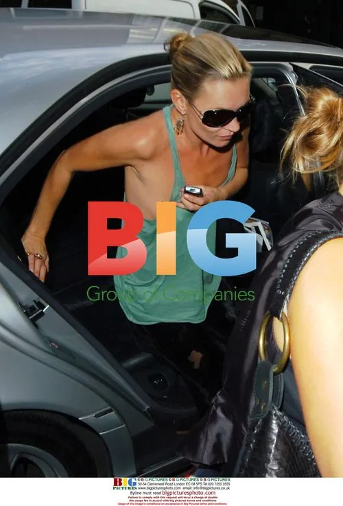 Kate Moss Leaving Claridges Hotel
