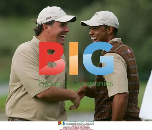Tiger Woods and Phil Mickelson at K Club