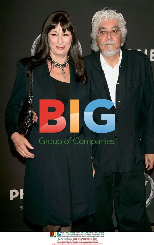 Anjelica Huston & Robert Graham at Premiere Women in Hollywood