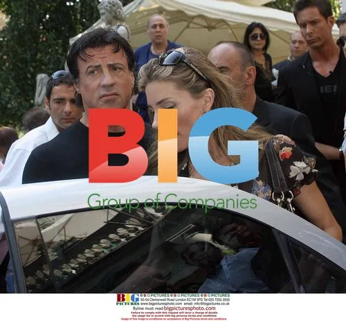 Sylvester Stallone at Miss Italia