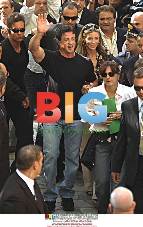 Sylvester Stallone at Miss Italia