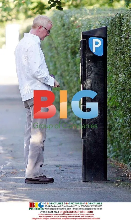 Chris Evans Forgets Parking Permit