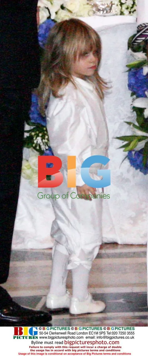 Elle Macpherson's Son's Christening in Rome