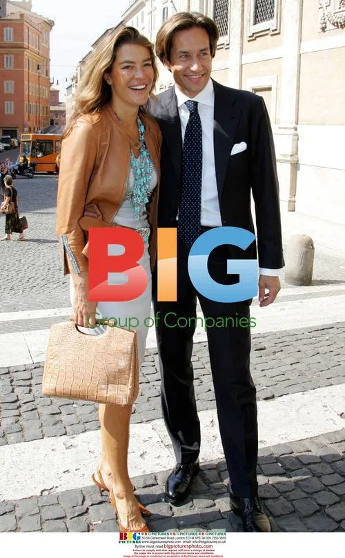 Elle Macpherson at Son's Christening