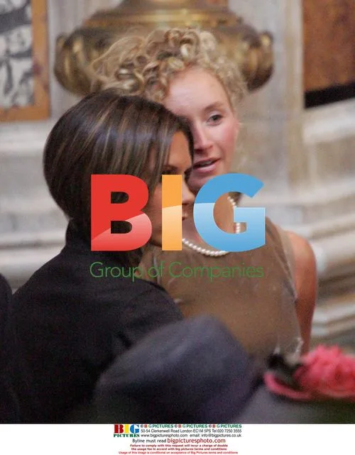 Elle Macpherson and ex at son's christening