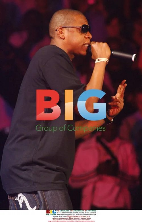 Jay-Z performs at Wembley Arena