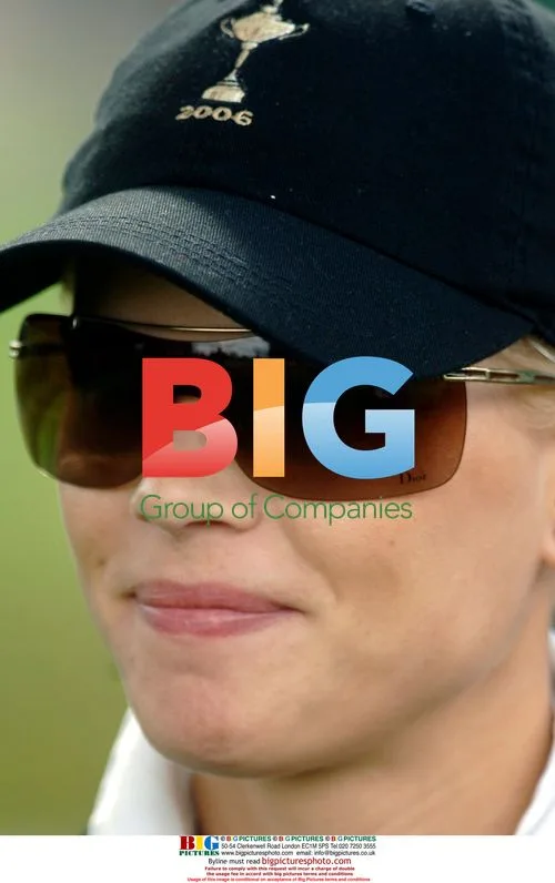 Elin Woods, Tiger Woods' wife, watching 2006 Ryder Cup