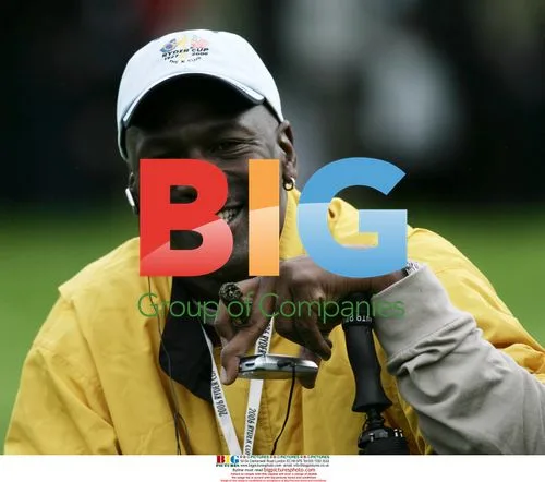 Michael Jordan at Ryder Cup tournament