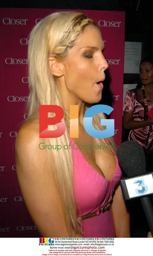 Michelle Bass at Closer Magazine Party