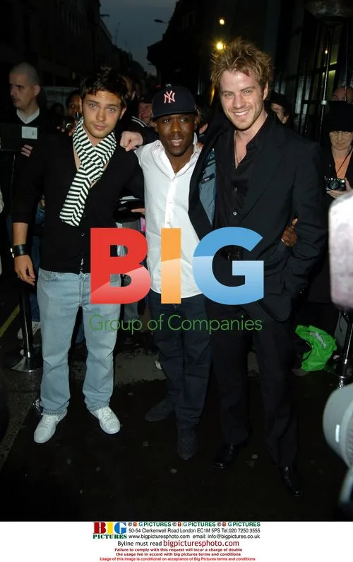 Mohammed George and Robert Kazinsky at Inside Soap Awards 2006