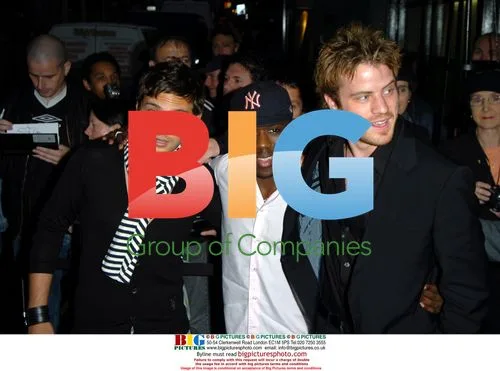 Mohammed George and Robert Kazinsky at Inside Soap Awards 2006