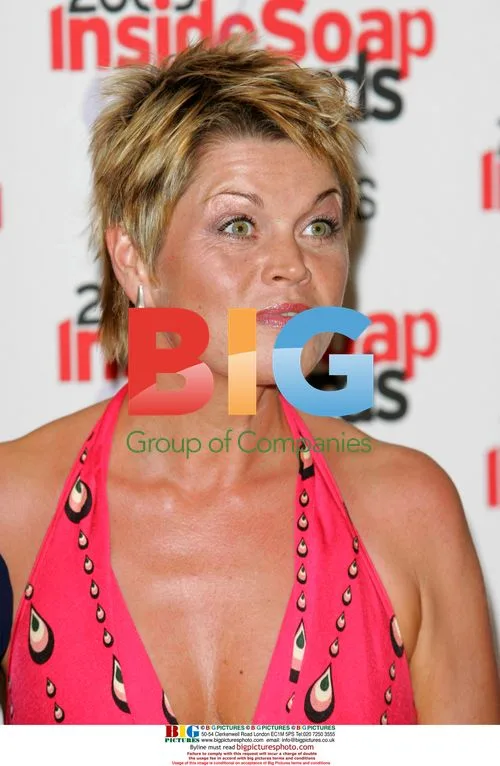 Actress Vicky Entwistle at Inside Soap Awards 2006