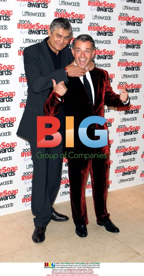 Nick Brimble and Matt Healy at Inside Soap Awards 2006