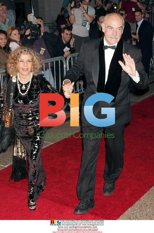 MICHELINE ROQUEBRUNE and SEAN CONNERY at Metropolitan Opera 2006-2007 Season Opening