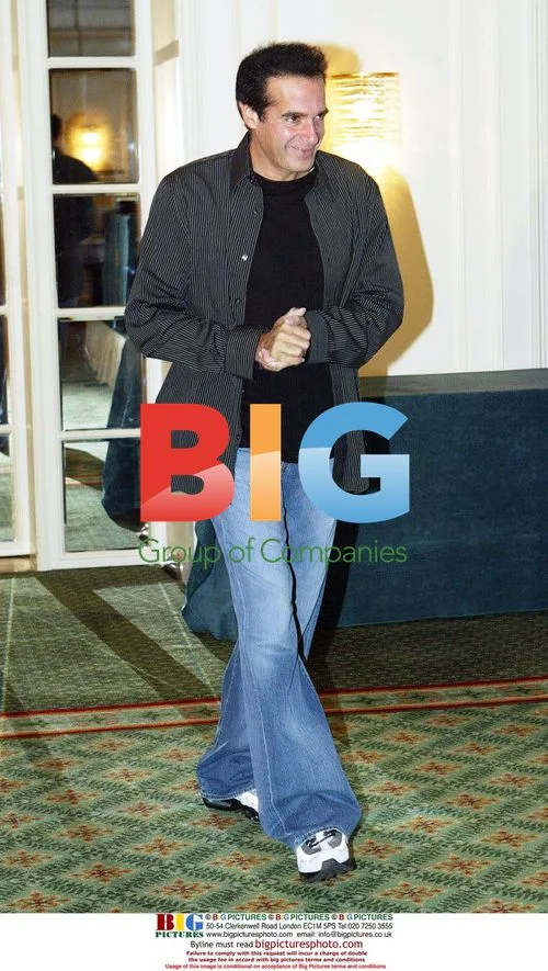 David Copperfield at Press Conference in Vienna